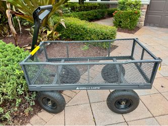 Gorilla Carts Heavy-Duty Utility Wagon – Excellent Condition