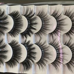 Natural Lashes 7pair $10 