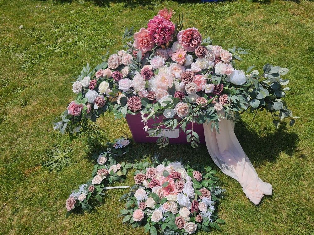Wedding Arbor/arch Flowers