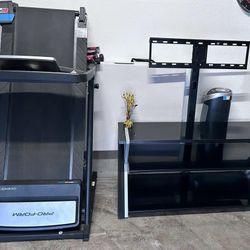 Pro Form  And Almost New TV stand