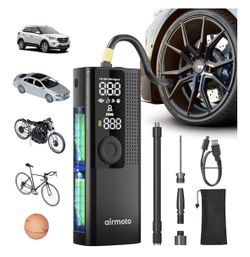 Airmoto Tire Inflator Portable Air Compressor
