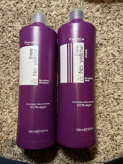 Canola Free no Yellow Shampoo And Mask