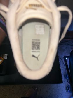 Puma White Low-Top Sneakers