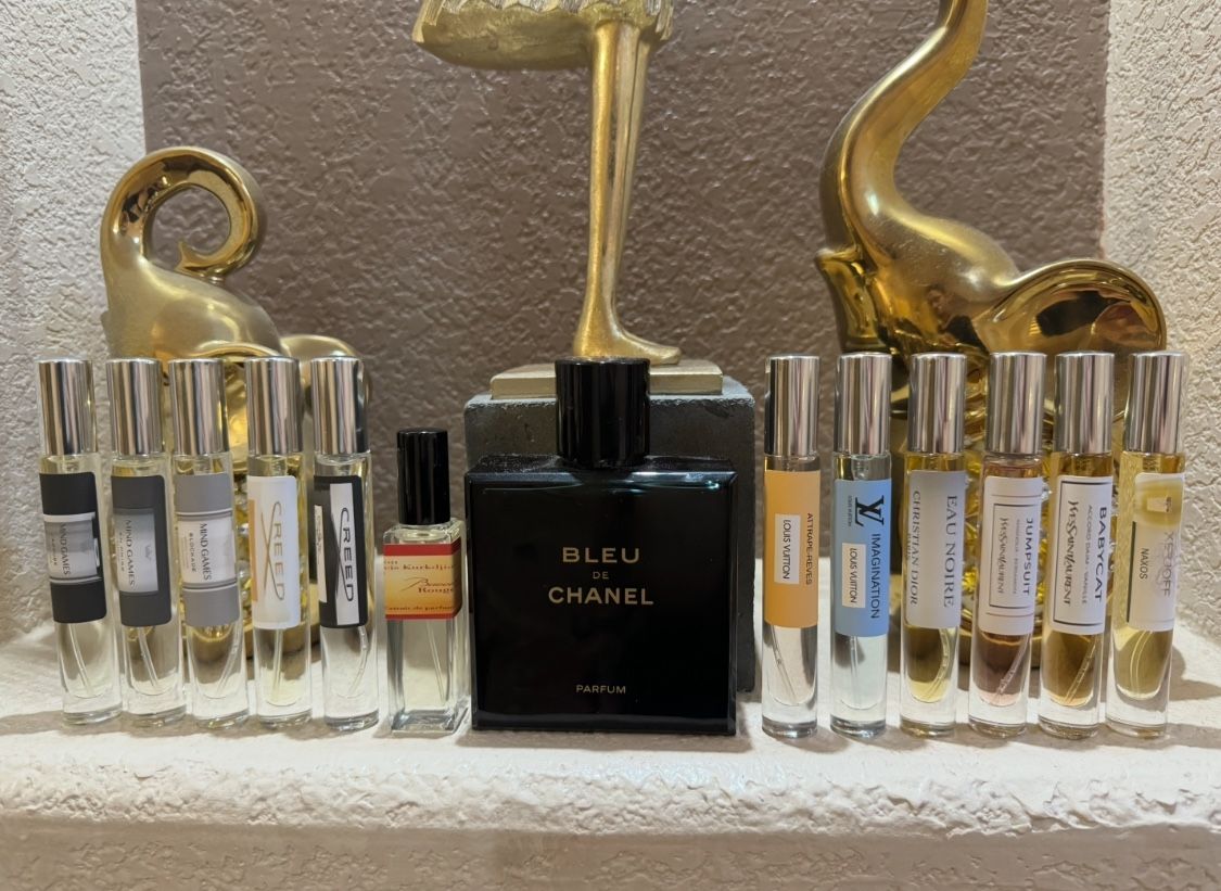 10ML Niche Fragrance's  LV creed mindgames Baccaratt 