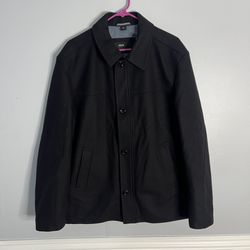 Hugo Boss Charliy Coat Jacket Mens 42R Black