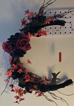 Handmade Moon Wreath 