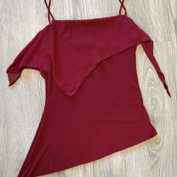 Burgundy Top Size Small