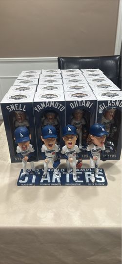 Full Dodgers 2026 "Starter Series" Bobblehead Set