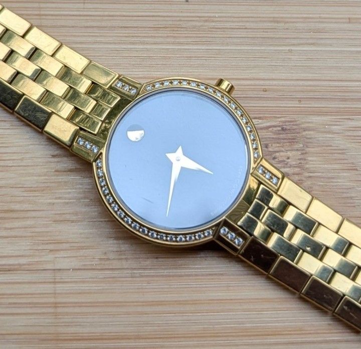 Movado Watch Diamond Gold $2495