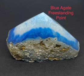 Agate Genuine Freestanding Point from Brazil 1.12lbs