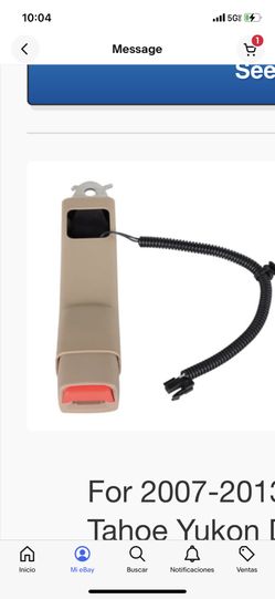 For 2007-2013 Silverado Sierra Tahoe Yukon Driver Seat Belt Buckle 