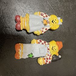 Raggedy Ann & Andy fridge magnets 3”h