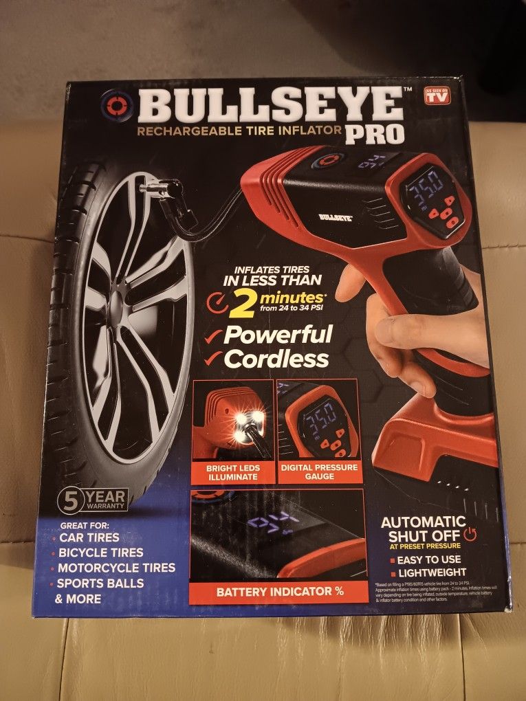 Bullseye Pro Digital Tire Inflator