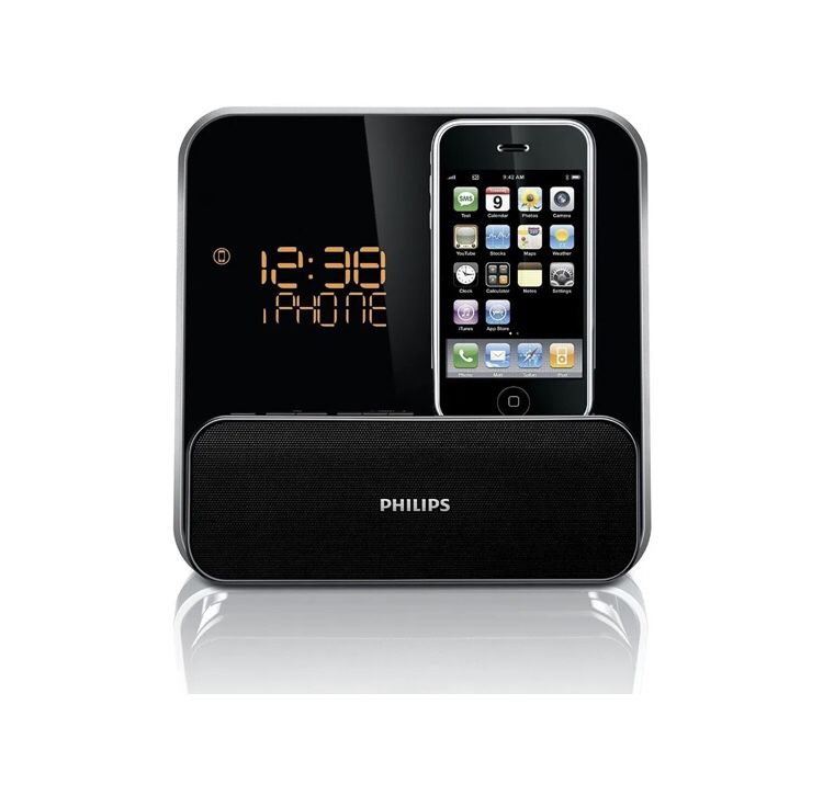 Philips DC315/37 Speaker System for 30-Pin iPod/iPhone with LED Clock Radio