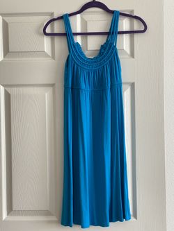 Blue women dress Size:Small