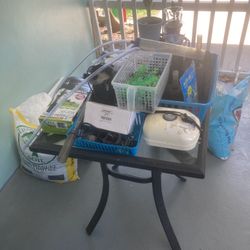 Misc Aquarium/pond Supplies-20 Gl Tank, Pump, Misc Bubblers, 6 Large And Small Sponge Filters, Some Still In Box-also Fancy “Santa Clause” Guppies “ 