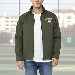 Champion Sideline Mens Green Lightweight Full Zip Jacket Sz L