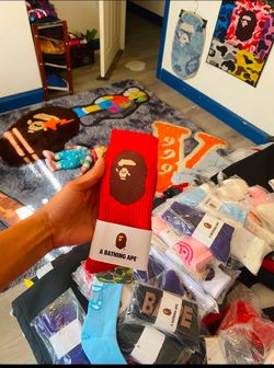 Bape Socks $15 or 2 For $20