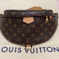 Authentic Louis Vuitton mongram canvas belt bag