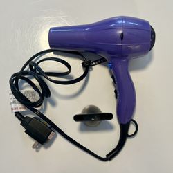 Hair Dryer With Straightening Attachment