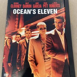 Ocean's Eleven George Clooney Brad Pitt Julia Roberts Has DVD