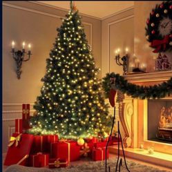 New Christmas Trees🎄LED Pre-lit! Brand New!📦 Home Garden Yard Furniture appliance fireplace kitchen living office dining