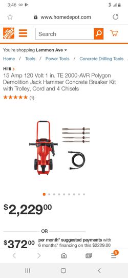 Hilti jack Hammer