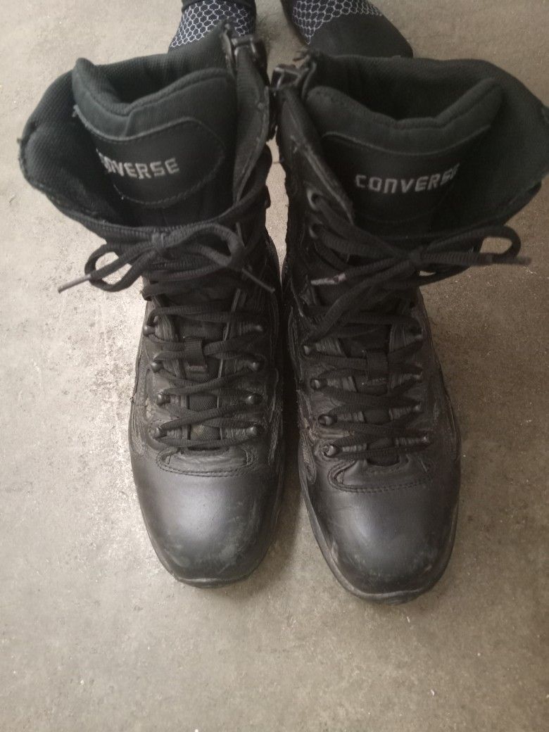 Converse Steel Toe Combat Boots