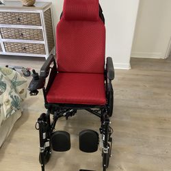 Comfy Go X 9 Electric Wheelchair With Tilt And Leg  Lifts