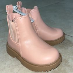 Old Navy Toddler Girl’s Pink Boots, Size 5