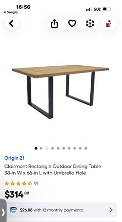 Outdoor Dining Table