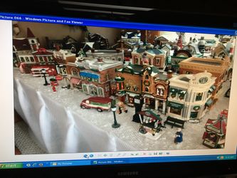 Snow village