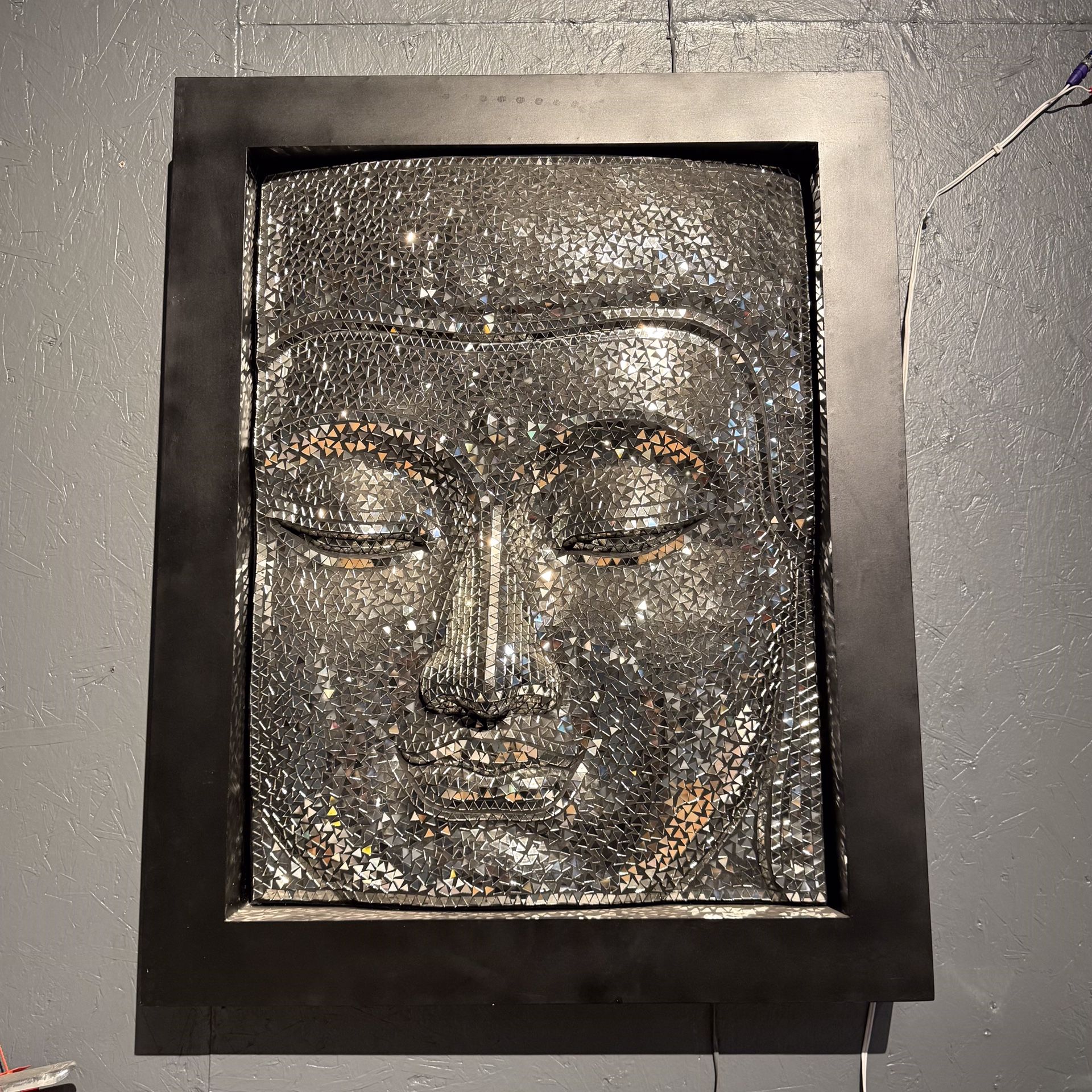 Buddha Glass Wall Art,All Products : American Fashion Style Bags On Sale