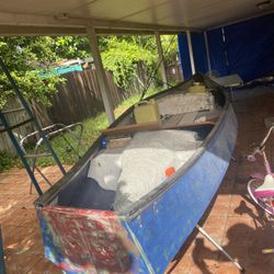 Gheenoe 15’ 4” Highsider W/ Trailer