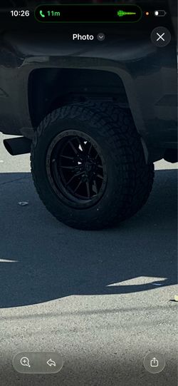 New rims and tires