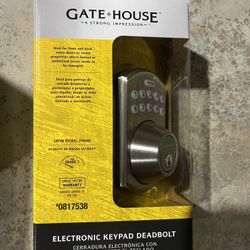 Gatehouse Electronic Deadbolt 