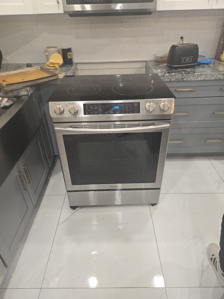 Stove With Oven Samsung 