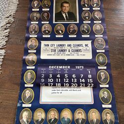 Vintage President  Calendar 