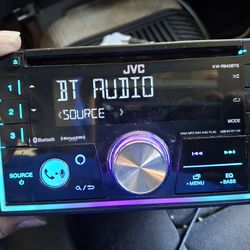 STEREO JVC CD AUX USB BLUETOOTH GOOD CONDICIÓN ABLO ESPAÑOL