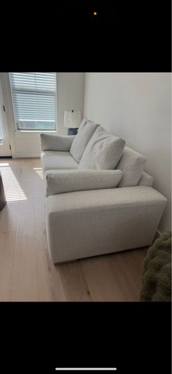 Sofa with chair