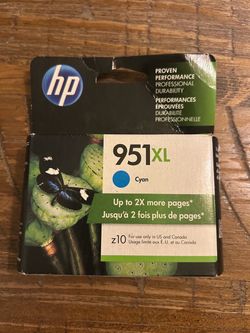 NIB HP 951XL Cyan Ink Cartridge