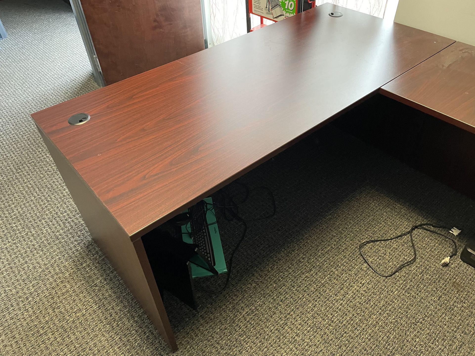 Wood office desks