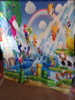 Mario Shower Curtain