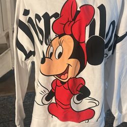 $40 NEW DISNEY SWEATSHIRT JERSEY (L) 