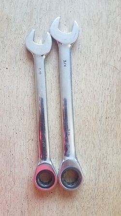 Wrench combination box speed Wrench 3/4" and 5/8" Good Conditions