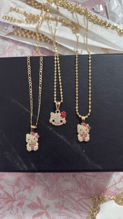 Gold Hello Kitty Chains