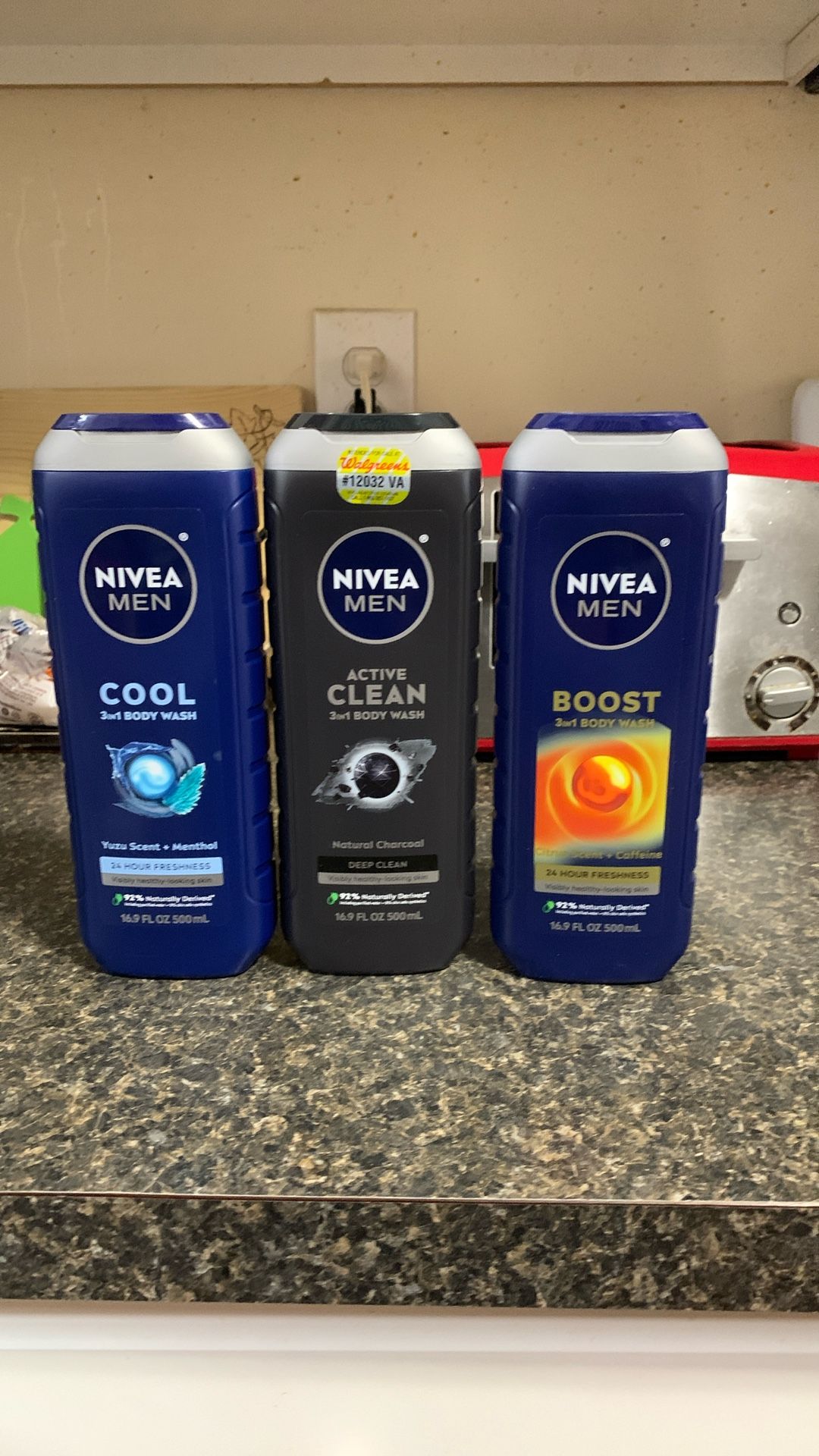 Nivea Men’s Body Wash-3 Items!($14.31+ Value)