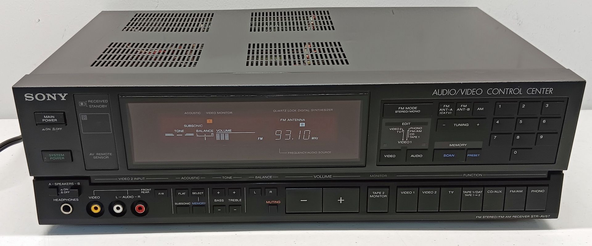 Sony A/V Stereo Receiver (STR-AV67) Tested and Working