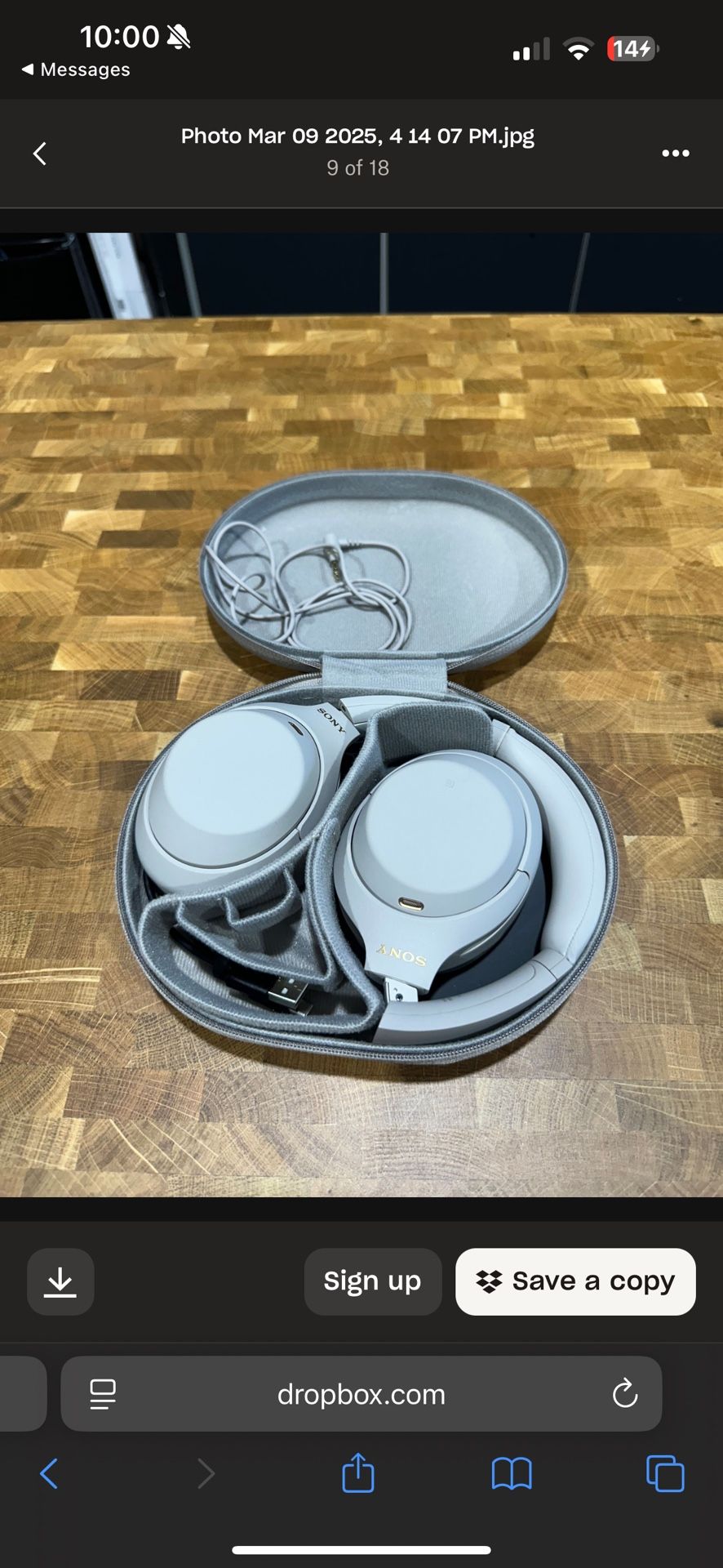 SONY WH-1000XM4 Wireless Noise-Canceling Headphones