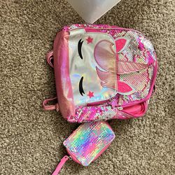 Kids Backpack And Wallet 